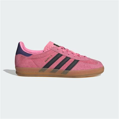 roze met groene adidas|Gazelle schoenen .